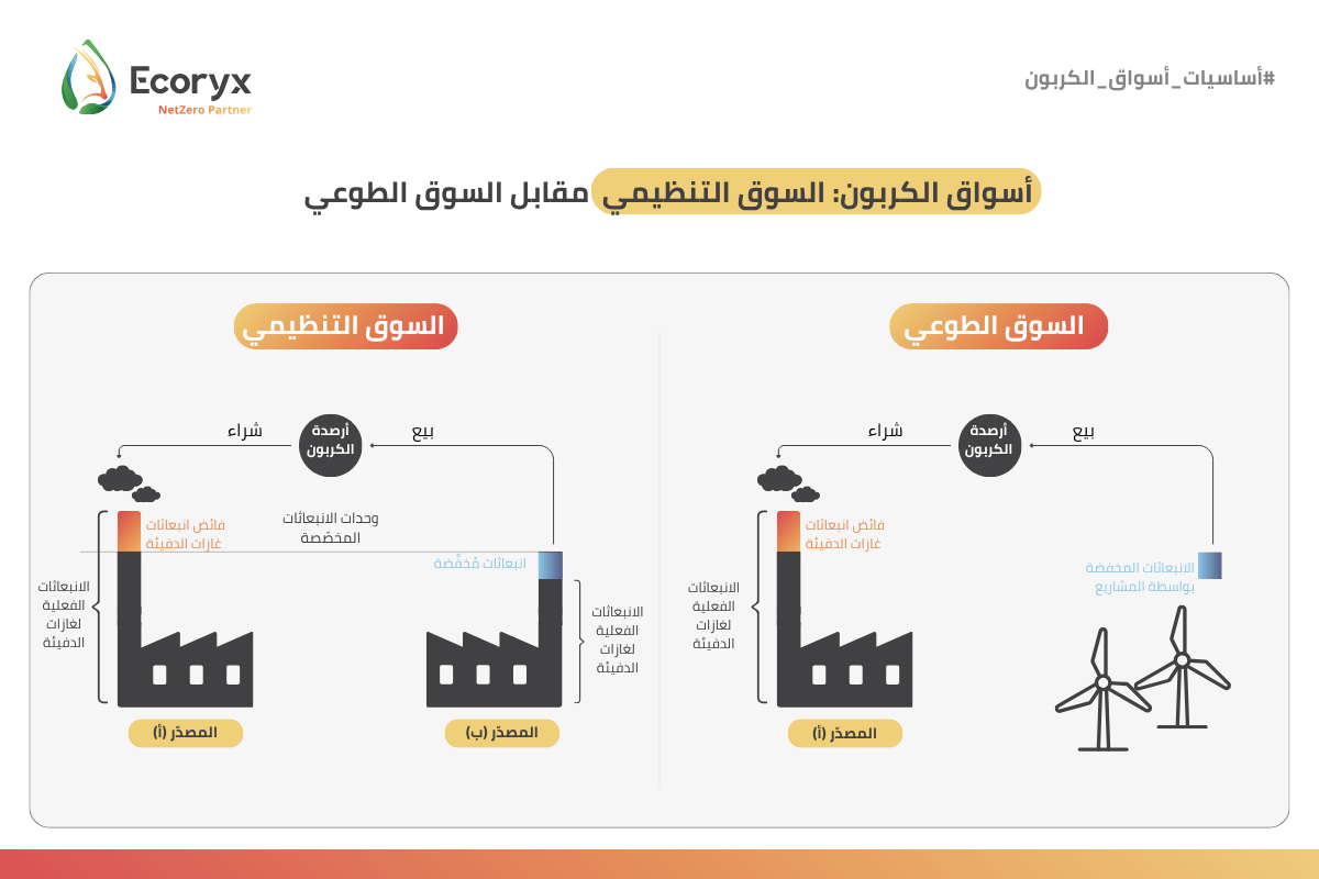 Compliance and Voluntary Carbon Market Differences Ecoryx